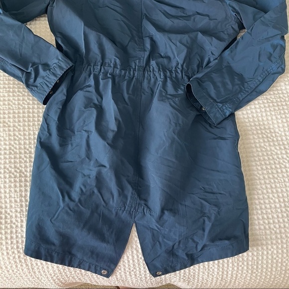 Madewell Hooded Fielder Anorak Jacket Coat in Navy Size Small - Picture 7 of 16